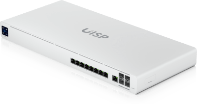 UBIQUITI - UISP Router Pro – Router 10 GbE para ISP con Switch Capa 2 Integrado, Enrutamiento Avanzado y Rendimiento NAT de hasta 9.5 Gbps