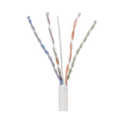 PANDUIT - Bobina de Cable UTP 305 m. de Cobre, TX6000™ PanNet, Azul, Categoría 6 Mejorado (23 AWG), CMP (Plenum), de 4 pares