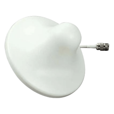 EPCOM - Antena Omnidireccional Domo Interior / 800-960 MHz / 1710-2500 MHz / 3 dBi / 5 dBi / 6.5 in x 3.7 in