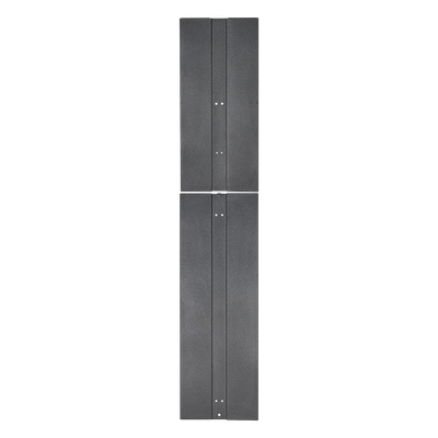 PANDUIT - Tapa Final de Fila / 83.9 in (2131 mm) / 1.6 in (41 mm) / Acero / 45 UR / Negro