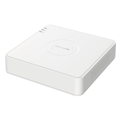 HIKVISION - DVR TurboHD / 4 Canales Analógicos + 1 IP / 2 Megapixel 1080p Lite / AcuSense Lite / Audio Coaxitron / H.265+ / HDMI y VGA Full HD