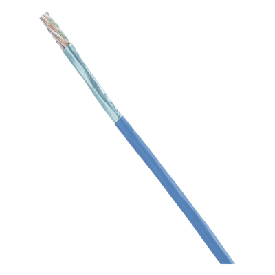 PANDUIT - Bobina de Cable Blindado F/UTP / Cat6A / 23 AWG / CMR Riser / 305 m (1000 pies) / Azul