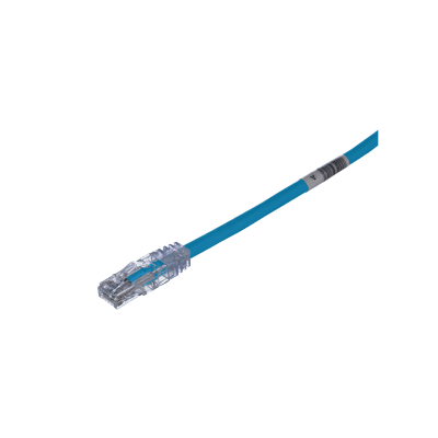 PANDUIT - Cable de Parcheo TX6, UTP Cat6, 24 AWG, CM, Color Azul, 7.01 Metros (23 Pies)