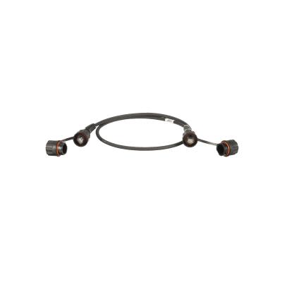 PANDUIT - Patch Cord Cat6A IndustrialNet, Blindado S/FTP, Con Plug Industrial y Tapa en Cada Extremo, 10 Metros