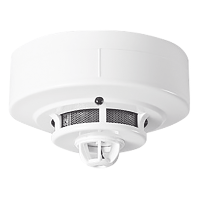 SFIRE - Detector de Humo y Temperatura / 4 Hilos / 12 VCC / 57 °C / Fotoeléctrico