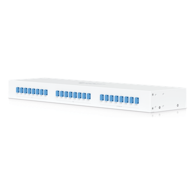 UBIQUITI - Multiplexor WDM / Coexistencia XGS/XG-PON y GPON / 8 Puertos SC/UPC / Rack 19' (1U) / Pérdida de Inserción 1 dB / Aislamiento 25 dB
