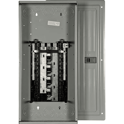 SIEMENS - Centro de carga monofásico 1 Fase, 3 Hilos para interruptores QP, de 30 polos - 48 Circuitos, 120/240vca, Barras de aluminio 200 Amp, Nema 1, uso interior. Incluye tapa.