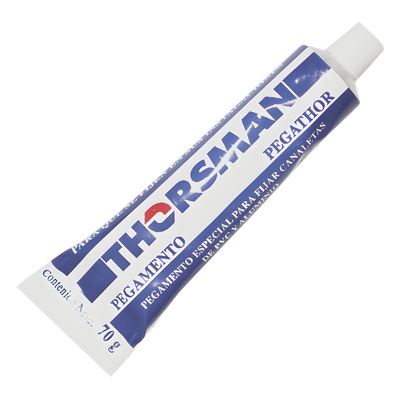 THORSMAN - Adhesivo de Contacto para Canaleta / Fijación PVC y Aluminio / Rango Térmico -20 °C a +70 °C / Rendimiento 3.5 m Lineales / Resistencia 45 kg/cm² / 70 g