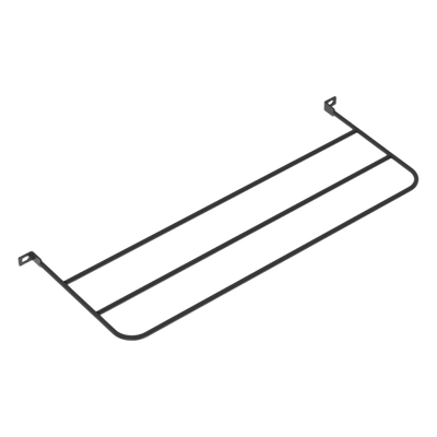 PANDUIT - Barra de Alivio de Tensión / Extensión 7 Pulgadas (0.18 m / 0.58 ft) / Rack 19" y 23" / Metal / Negro