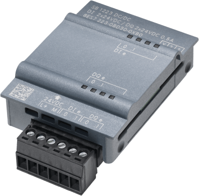 SIEMENS - Módulo de Expansión Digital SIMATIC S7-1200 / SB 1223 / 2 Entradas Digitales 24V DC / 2 Salidas Digitales 24V DC 200 kHz / Configuración de Retardo Parametrizable / Certificaciones Internacionales