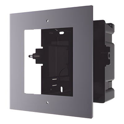 HIKVISION - Base empotrable / Marco de instalación / Aluminio y plástico / -40°C a +60°C / 5.28 x 5.31 x 2.20 pulgadas
