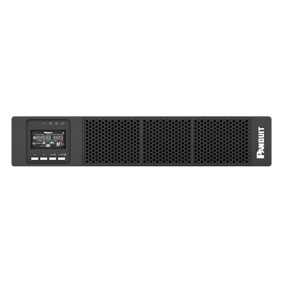 PANDUIT - UPS Online Doble Conversión / 2000 VA / 2000 W / Factor de Potencia 1.0 / 6 Tomas NEMA 5-20R / 2 UR Rack / Onda Senoidal Pura / Voltaje Seleccionable 100-125 Vca