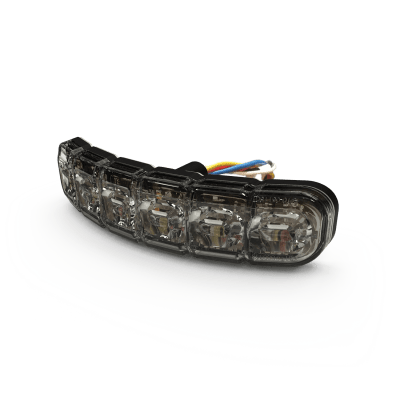 ECCO - Luz perimetral , 12 LEDs Ultra Brillantes, Dual Color Azul / Claro