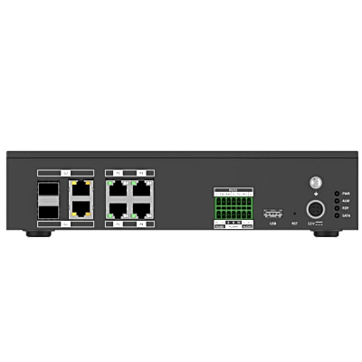 HIKVISION - Terminal Server para Tráfico Inteligente / 8 Canales Hasta 20MP / 8TB HDD / 4 Puertos Ethernet 100M + 2 Puertos Gigabit / Exterior IP67 / Protocolos H.264-H.265 / Gestión de Tráfico y Video