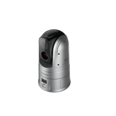 HIKVISION - Turret IP Dual / Térmica 1.8 mm (160 x 120) / Óptico 2 mm (4 Megapixel) / Detección de Personas 53 mts / 15 mts IR / Exterior IP67 / PoE / Termométrica / Detección de Temperatura / Sirena y Luz / Micro SD 32 GB Incluida