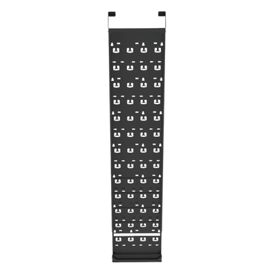 PANDUIT - Soporte Vertical de Administración de Cables / Gabinetes 42-52 UR / Color Negro / Ajustable / Diseño Modular