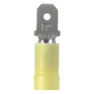 PANDUIT - Terminal de Desconexión Macho / Lengueta 6.3x0.8 mm / Cable 12-10 AWG / Paquete 50 pzas