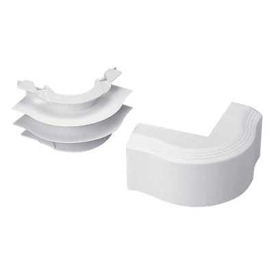 PANDUIT - Accesorio de Canaleta / Esquinero Exterior / PVC Rígido / UL94V-0 / Rango Térmico 0 a 50°C / Instalación en Pared, Techo o Piso