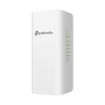TP-LINK - Switch PoE Omada Para Exterior / 1 Puerto PoE++ IN 802.3 af/at/bt / 4 Puertos PoE+ OUT Gigabit / Adminstración Centralizada Omada