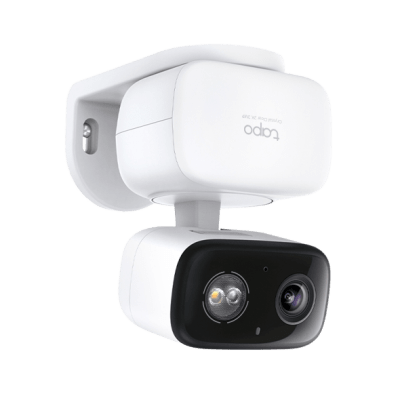 TP-LINK - Cámara de Seguridad Wi-Fi PTZ / 2K 3MP (2304x1296) / Visión Nocturna Color con Spotlights / Detección y Seguimiento AI / IP65 / RTSP-ONVIF / Audio Bidireccional / Almacenamiento Local y Cloud