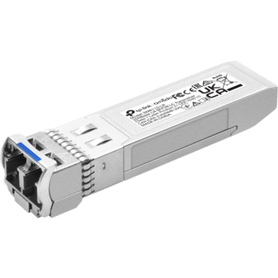 TP-LINK - Transceptor Omada SFP28 / 25GBASE-LR / 1310 nm / Monomodo / LC Dúplex / 10 km / DDM / Hot-Swappable / Bajo Consumo 1.2 W / Compatible MSA