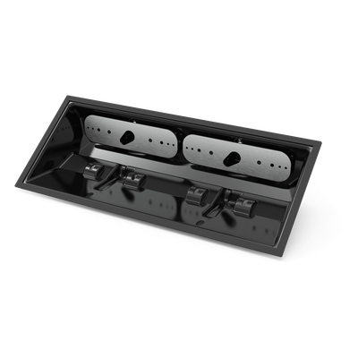 ECCO - Bracket para Luces Auxiliares Internas Doble / Montaje Interior / Compatible LED / Emergencia y Seguridad