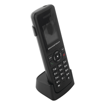 GRANDSTREAM - Teléfono DECT Inalámbrico / Audio HD G.722 y Opus / Altavoz Dúplex Completo / LCD 1.7" / 20 h Llamada / 250 h Espera