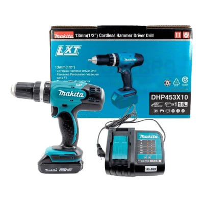 MAKITA - ROTOMART. ATORN. 1/2INV.V.R. 2 VEL. 0-400 0-1500 RPM LI-ION 1 BAT. 1.5AH. Y CARG C/ FRENO 18V