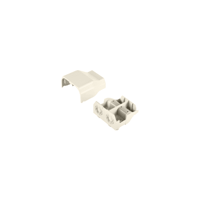 PANDUIT - Conexión de tubería a canaleta T70, Salidas de 1/2", 3/4", 1" y 1 1/4", material ABS, Color Blanco Mate