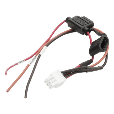 HIKVISION - Cable de Alimentación / 15 cm (5.9 in) / Conectores Estándar / Codificación por Color / Tierra / Accesorio