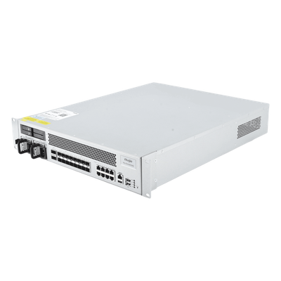 RUIJIE - Router Core Balanceador / 60 Gbps / 9 WAN / 20,000 Usuarios / 8x SFP+ 10G / 2x QSFP+ 40G / VPN 4 Túneles / Rack 2U