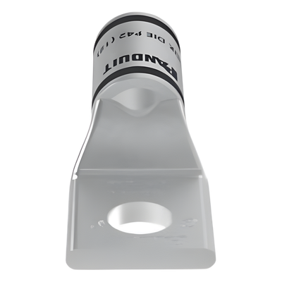 PANDUIT - Zapata de Compresión / Calibre 1/0 AWG / Barreno 5/16 pulg (7.9 mm) / Tambor Estándar con Mirilla