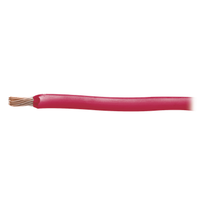 INDIANA - Cable 8 awg  color rojo,Conductor de cobre suave cableado. Aislamiento de PVC, auto extinguible. ((Venta por Metro)