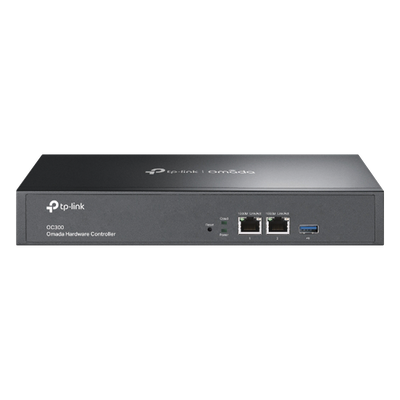 TP-LINK - Controladora de red / Gestión 500 equipos / Cloud SDN / 2 puertos Gigabit PoE af/at / Operación -40 a 50°C / 294x180x44 mm (9.65x5.91x1.73 in)
