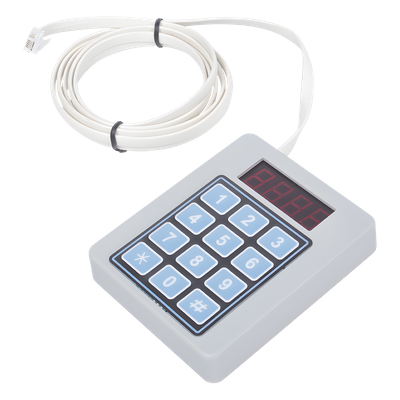 ACCESSPRO - Teclado programador / Retroiluminado 7 colores / USB 2.0 / Diseño ergonómico / Compatible con control de acceso