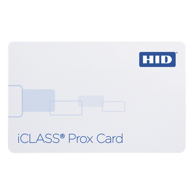 HID - Tarjeta de Acceso Dual / iClass 13.56 MHz + Prox 125 kHz / Memoria 2 Kbits / PVC Compuesto / 2.13 x 3.37 x 0.033 in