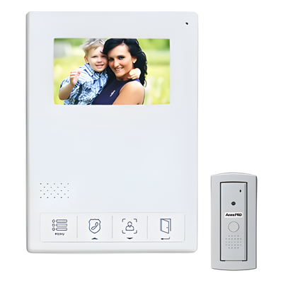 ACCESSPRO - Videoportero PREMIUM / Frente de Calle Antivandalismo / Ideal Para Baja Iluminación / Alta calidad de fabricación
