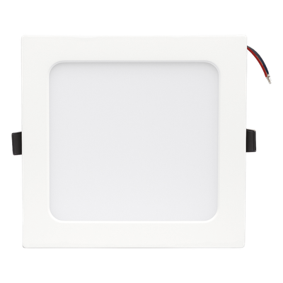 EPCOM INDUSTRIAL - Spot LED Empotrable Cuadrado / 15 W / 1200 lúmenes / Luz Fría 6000 K / Ángulo 120° / IP20 / 17.5 x 17.5 cm (6.9 x 6.9 in)