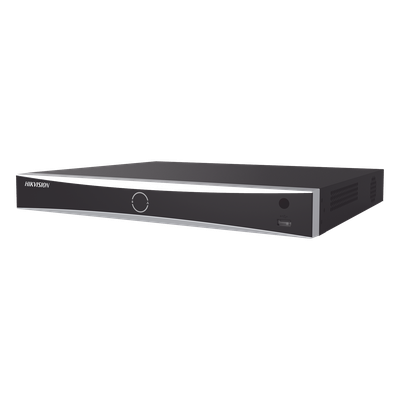 HIKVISION - [Acusearch] NVR 12 Megapixel (4K) / 32 canales IP / AcuSense (Evita Falsas Alarmas) / Reconocimiento Facial / 2 Bahías de Disco Duro / HDMI en 4K / Sin Puertos PoE+