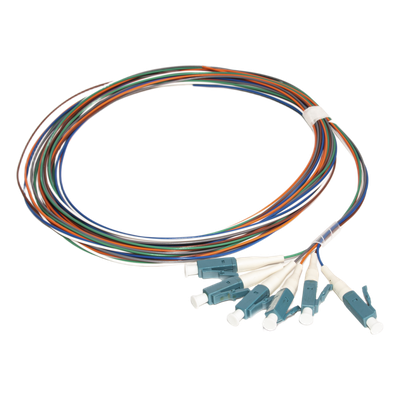 LINKEDPRO BY EPCOM - Kit de Pigtails / Monomodo G.657A2 / LC/UPC / 2 m (6.56 ft) / 0.9 mm / 6 piezas