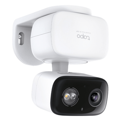 TP-LINK - Cámara IP PTZ Wi-Fi / 3 Megapixel 2K (2304x1296) / Visión Nocturna Color con Spotlights / Detección AI con Seguimiento Automático / IP65 / Audio Bidireccional con Sirena 99 dB / Almacenamiento Local hasta 512 GB