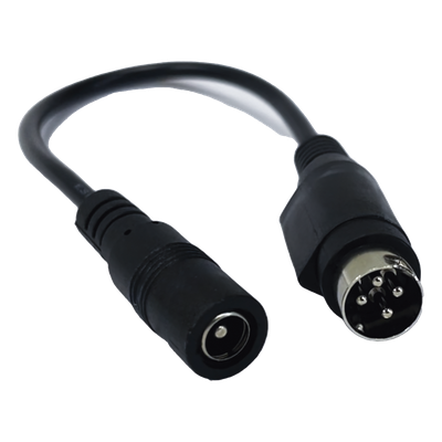 EPCOM POWERLINE - Adaptador DC / Jack Hembra 5.5x2.1mm a Minidin 4 Pines Macho / 168mm / DVR y NVR