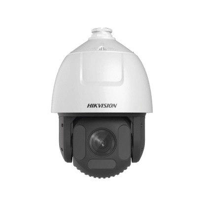 HIKVISION - Domo PTZ IP 4 Megapixel  / 45X Zoom / 300 mts IR / AutoSeguimiento / WDR 120 dB / EIS / Deep Learning / Exterior IP66 / Rapid Focus / Hi-PoE  / Micro SD