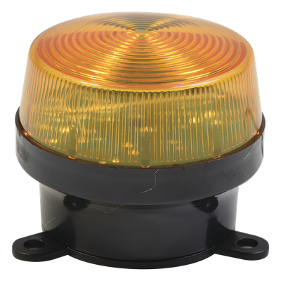 SFIRE - Estrobo LED / 12 VCC / 90 Destellos por Minuto / Montaje Brida 68 mm / Ámbar Rojo Azul Blanco / -20℃ a +60℃