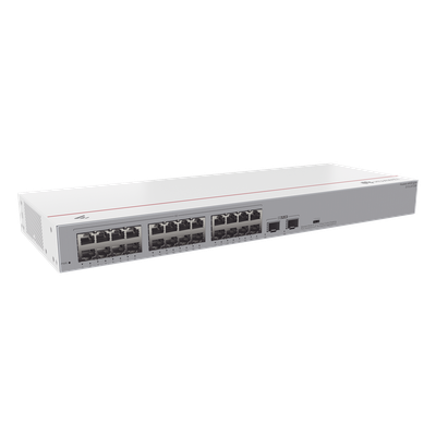 HUAWEI - Switch No Administrable / 24 Puertos Gigabit / 2 Puertos SFP Uplink / 52 Gbps / 1U Rack