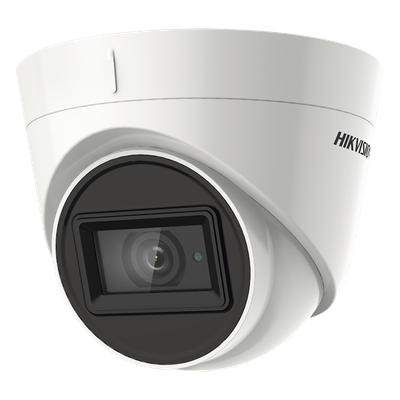 HIKVISION - Eyeball TURBOHD 4K / 8.29 MP / Gran Angular 102.9° / Lente 2.8 mm / Exterior IP67 / IR EXIR 60 m / 197 ft / TVI-AHD-CVI-CVBS / dWDR