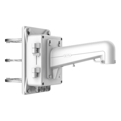 HIKVISION - Montaje de Poste con Caja de Conexión para Domos PTZ / Uso en Exterior