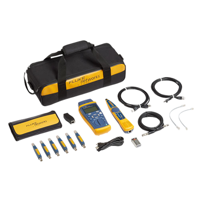 FLUKE NETWORKS - Kit Avanzado de Calificador de Red CableIQ™, para Medición de Capacidades en Redes 10/100/1000 Base-T, y Compatibilidad con VoIP, Datos y Vídeo