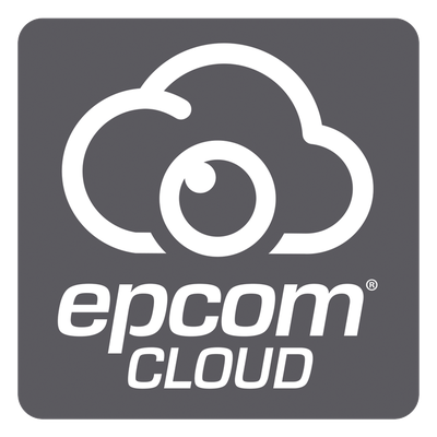 EPCOM - Suscripción Cloud Anual / 1 Canal de Video / 8 Megapixel / Retención 90 días / Grabación por Movimiento / 1800 kbps