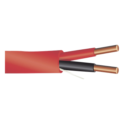 LINKEDPRO - Cable para Incendio / 2x14 AWG / FPLR / Rojo / 305 m (1000 ft) / UL 1666 / CSA FT4